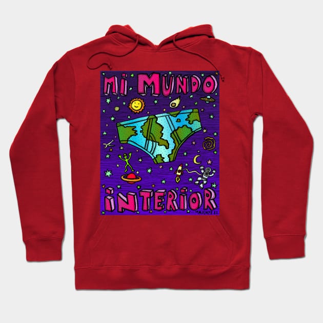 Mundo Interior Hoodie by Majenye